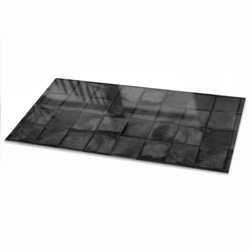 Blat Na Stolik ArtPrintCave 120x60 cm Mozaika kafelkowa - Hartowany Blat Szklany Ochronny 1 szt.