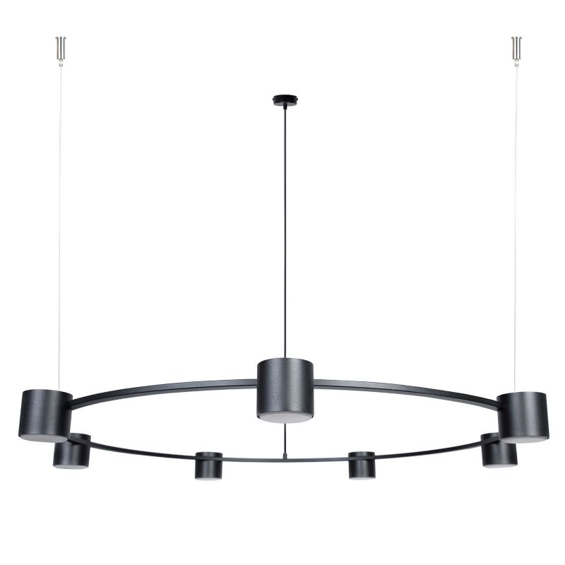Lampa wisząca Sigma KODO czarna 7xGX53x12W wym:150x112x112cm IP20 -1 szt.