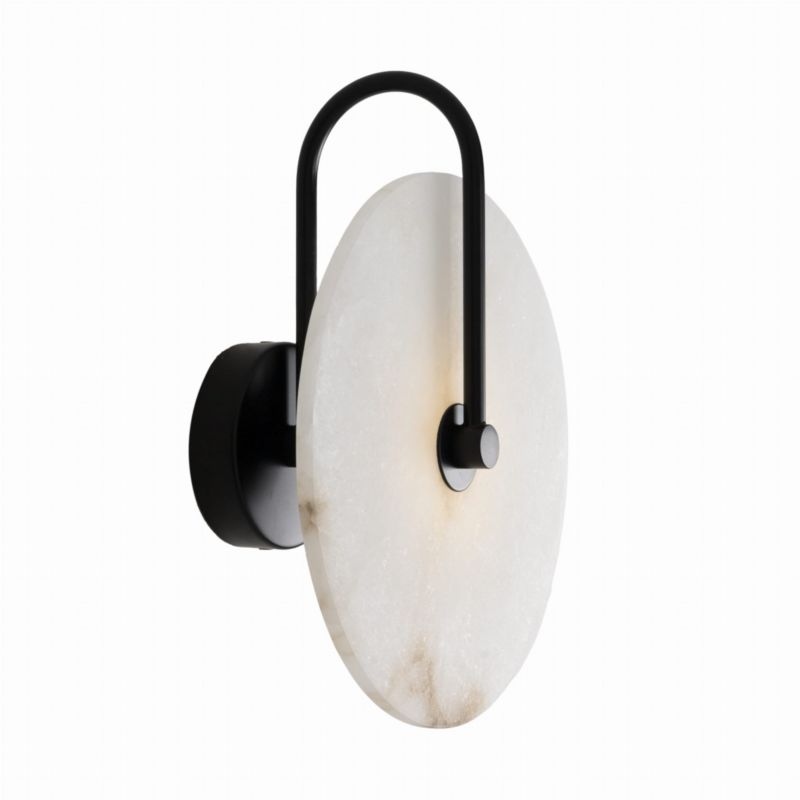 Kinkiet ścienny marmurowy Maxlight RETRO czarno-kremowy LED 3W biały ciepły 3000K 210lm IP20 - 1 szt.
