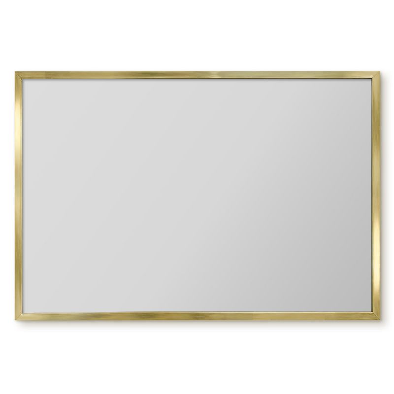 Tablica Magnetyczna Do Sypialni Tulup 60x40 cm Kolor szary - Złota rama Do biura, salonu 1 szt.