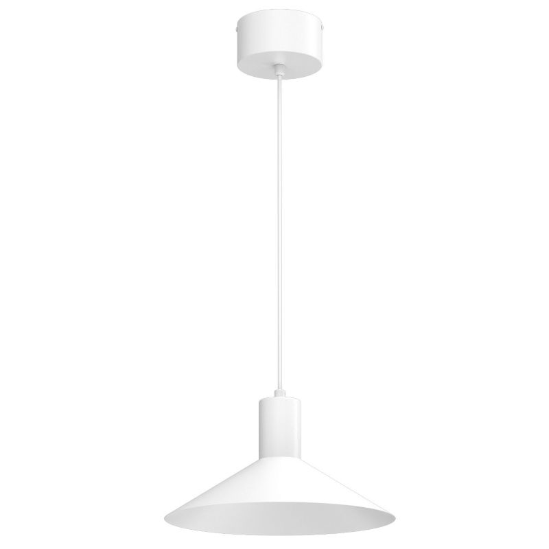 Lampa wisząca Luminex Nox biała 1xGU10x8W IP20 wym:115x30x30cm - 1 szt.