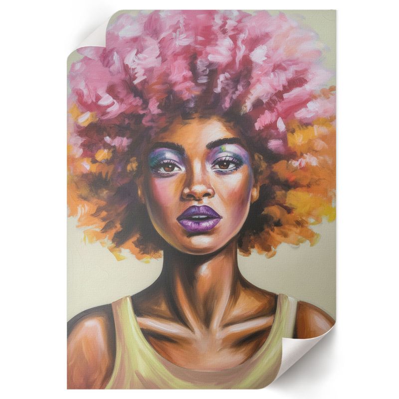 Grafika Na Ścianę ArtPrintCave 59,5x84 cm Porter afroamerykanki ZeroOne 1 szt.