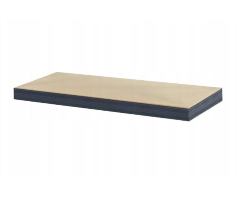 Półka MODO24 do regału metalowego helios 110x50cm 1px350 kg kompletna szara 1 kpl.