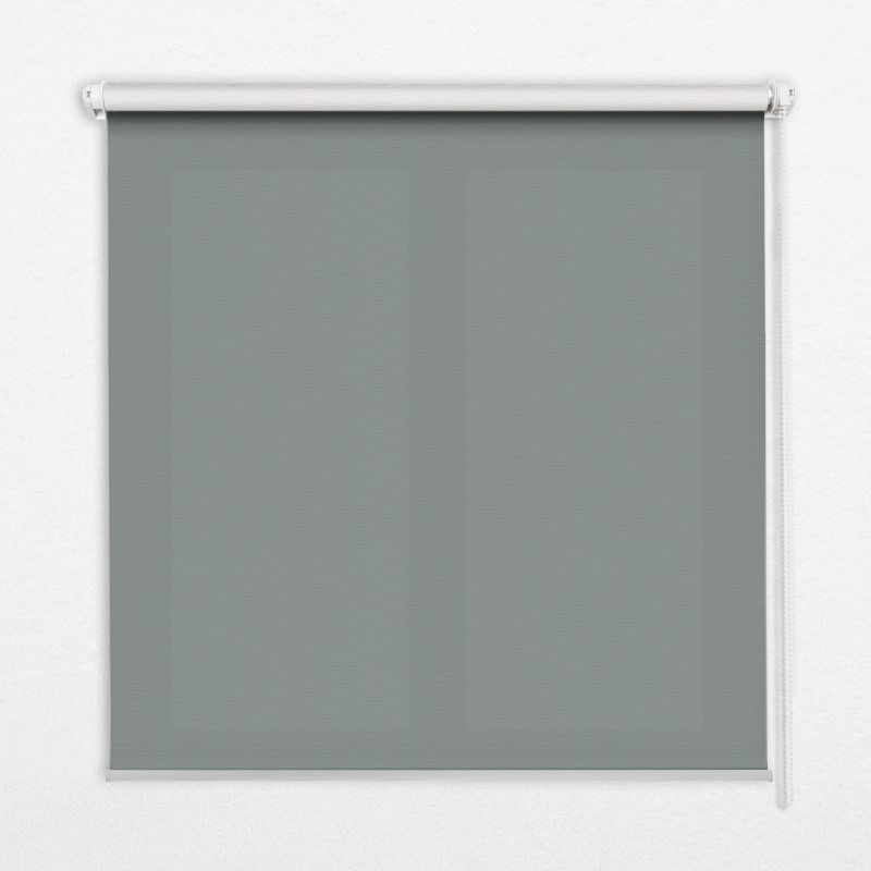 Roleta Dekoracyjna Tulup 60x140 cm Szary Montaż do ściany/sufitu 1 szt.