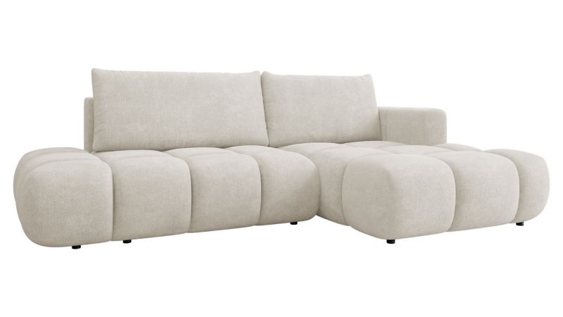 Narożnik rozkładany MIRJAN 24 Soffi prawy kość słoniowa 1 szt.