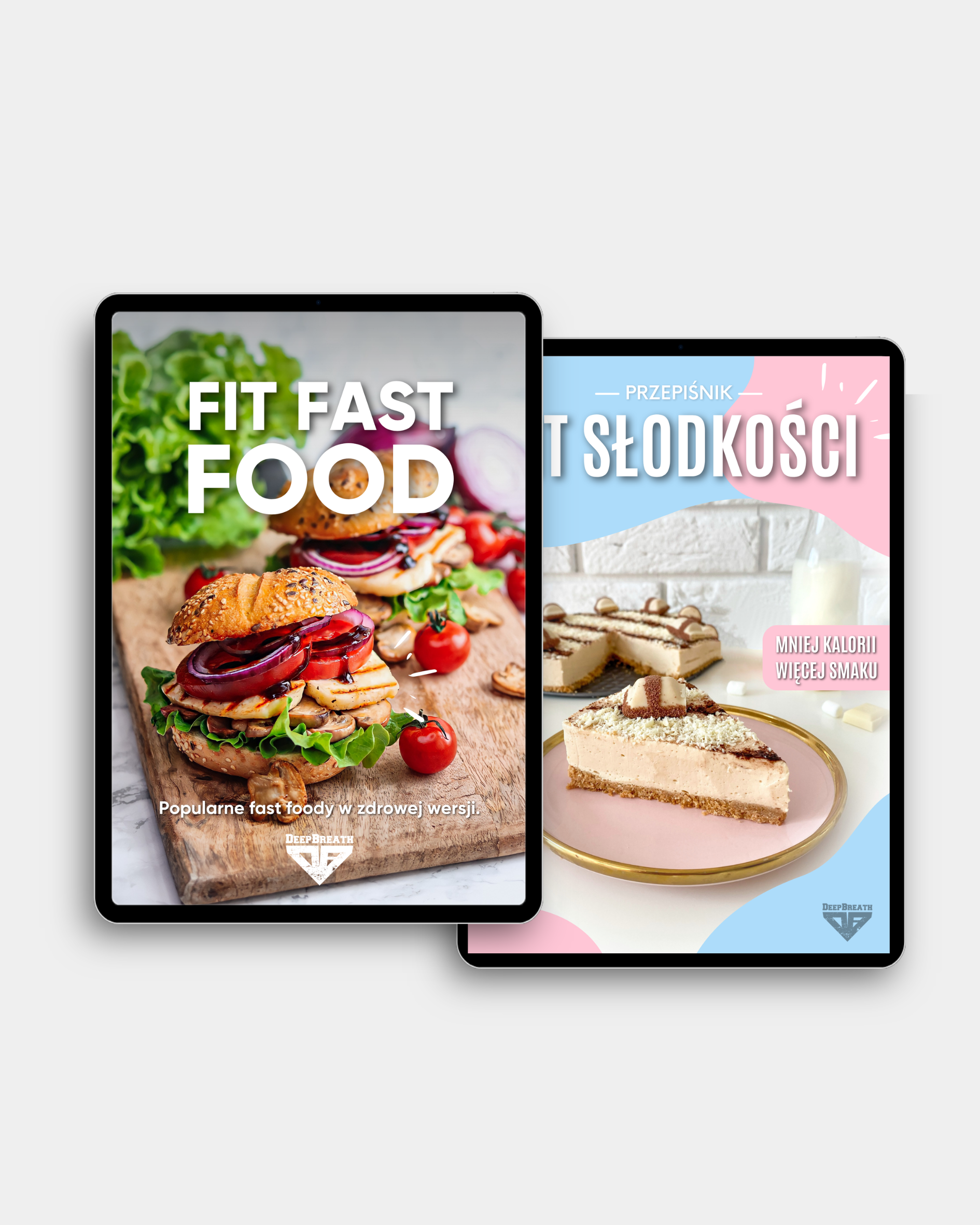 Zestaw Ebooków - Fit Fast Food + Fit Słodkości - Deep Breath