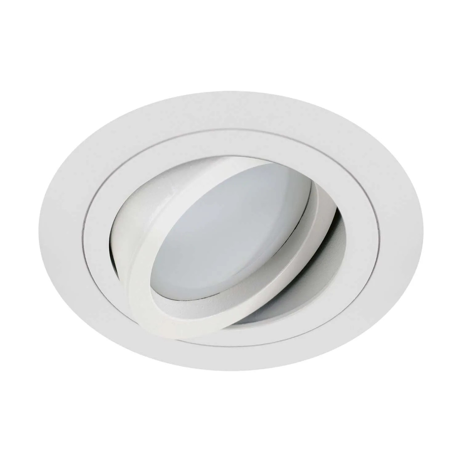 Struhm Lampa podtynkowa LUBA C 1xGU10/MR16 35W śr. 9,3cm biała