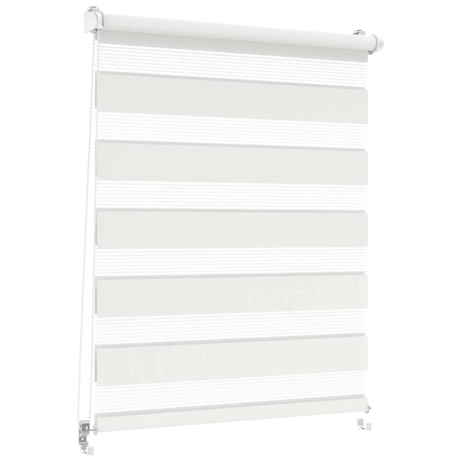 Mini roleta CLASSIC Dzień/Noc biała 48,5 x 140 cm
