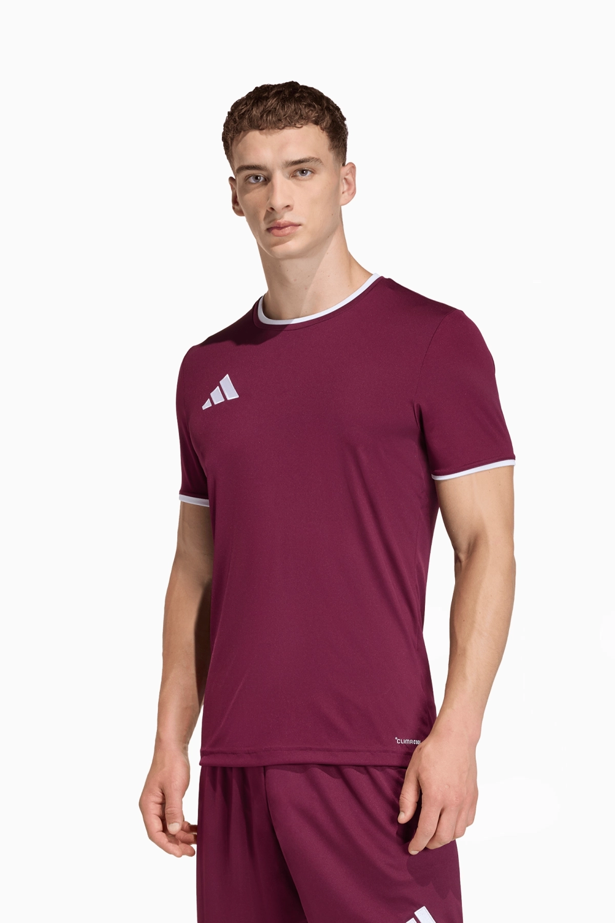 Koszulka adidas Entrada 26 - Bordowy
