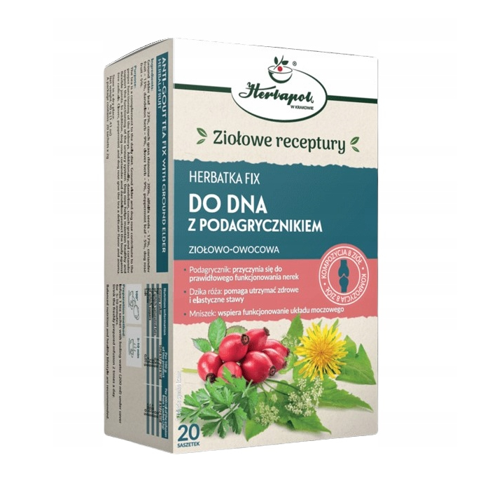 Herbapol kraków herbatka fix, do dna, 20 saszetek