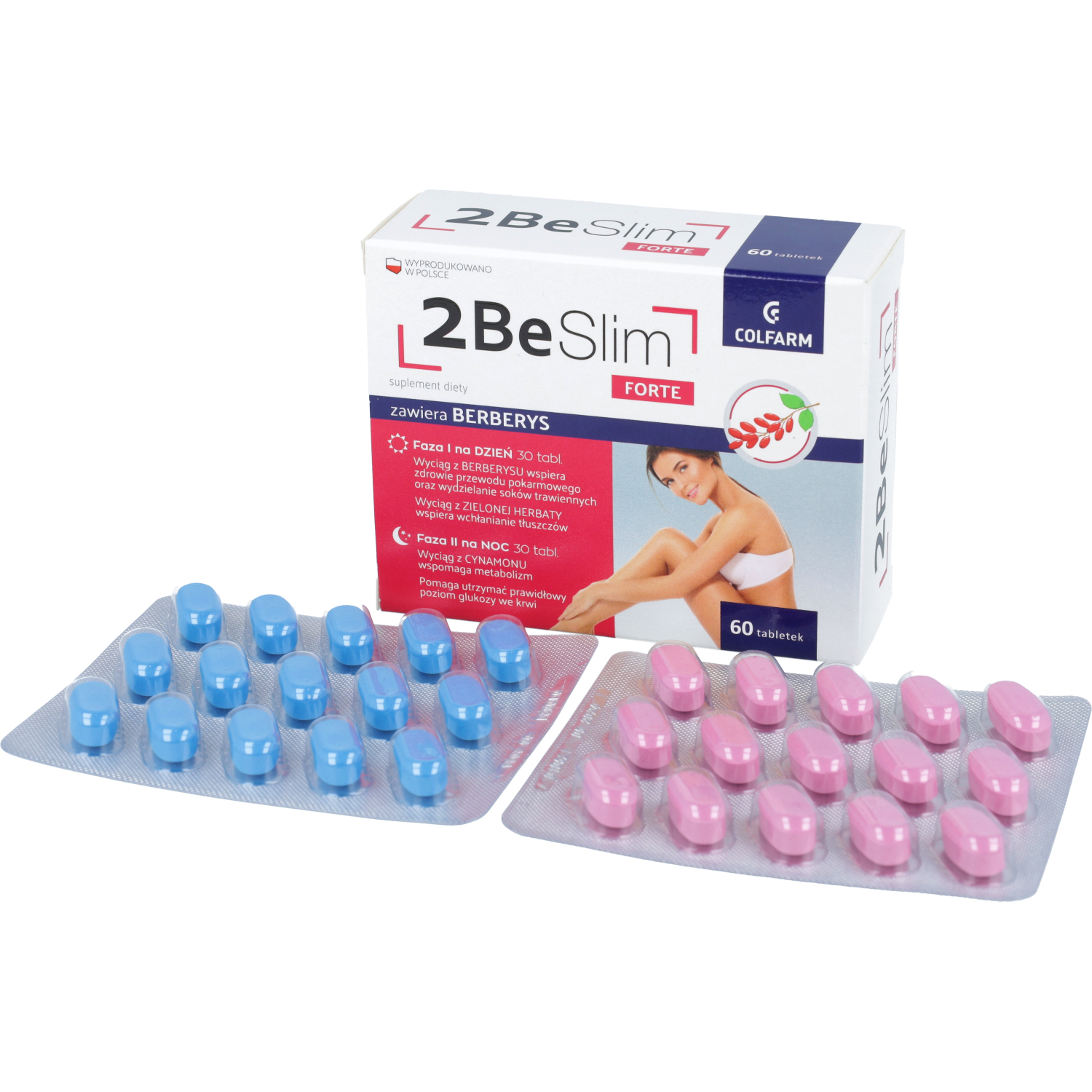 2be slim forte, 60 tabletek