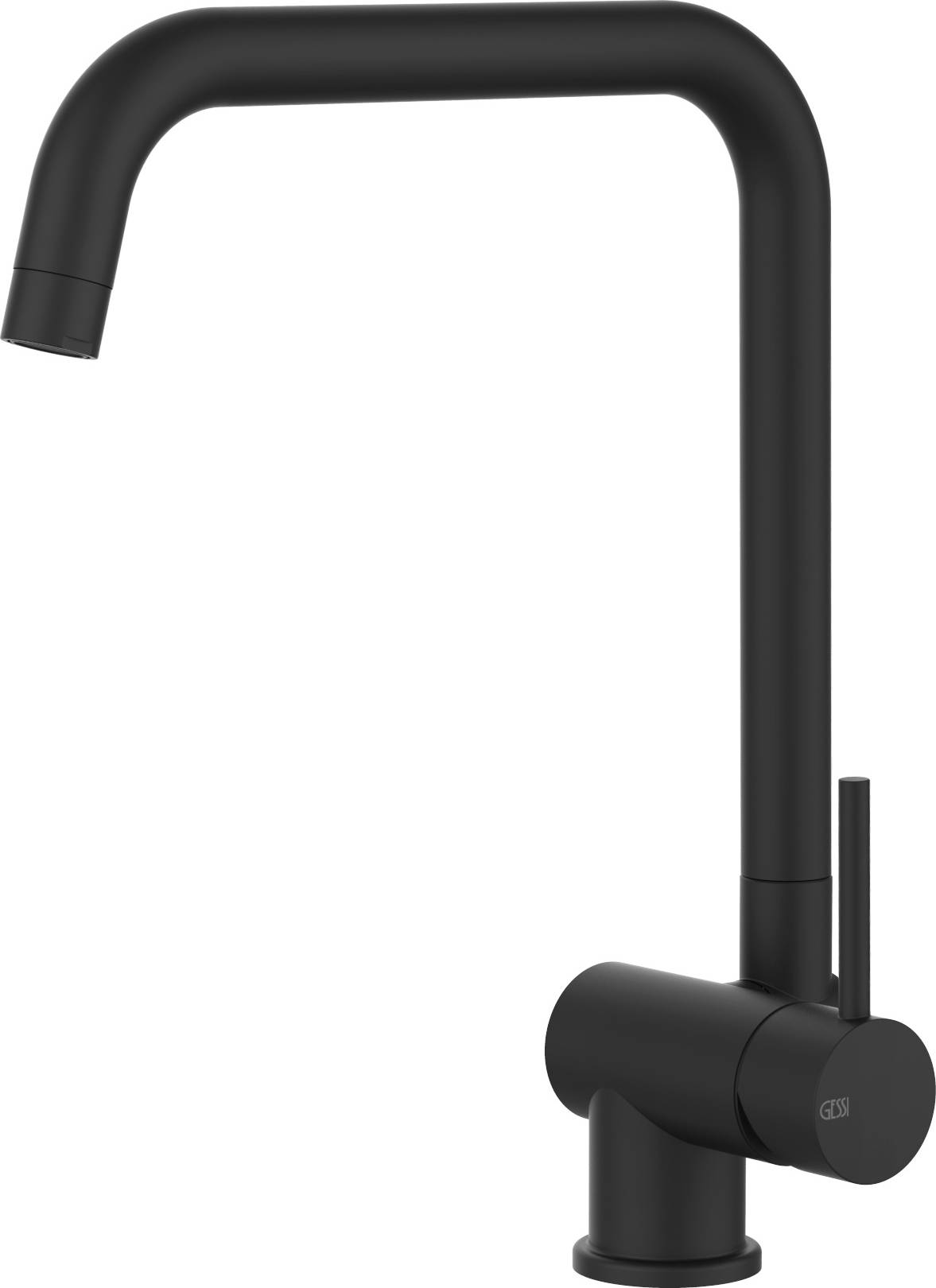 Gessi Oxygene bateria kuchenna stojąca czarna 50311.299