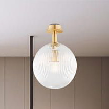 Argon Paloma lampa podsufitowa 1x15 W mosiądz 8516