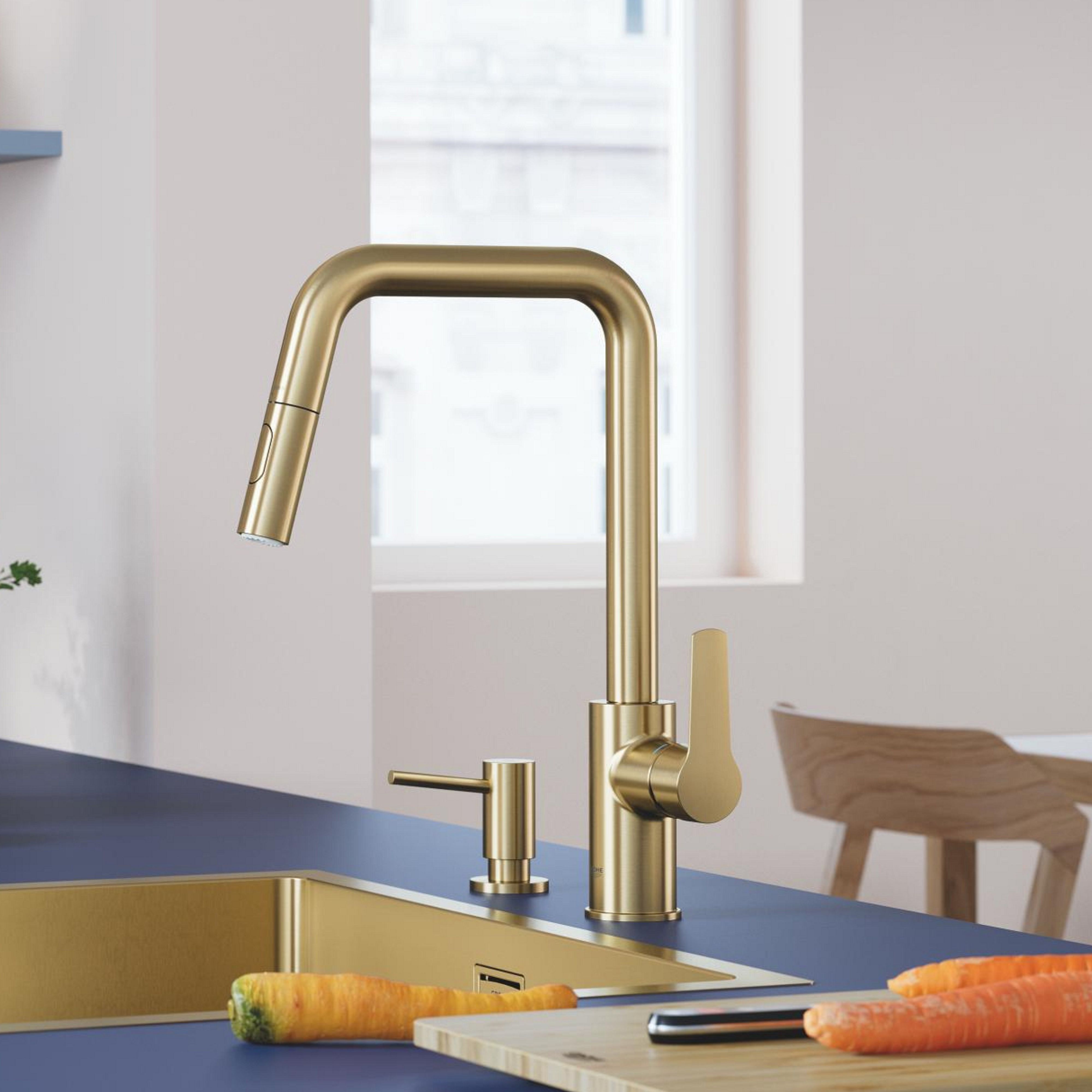 Grohe Start bateria kuchenna stojąca Brushed Cool Sunrise 30631GN0 - Wysyłka w 24h