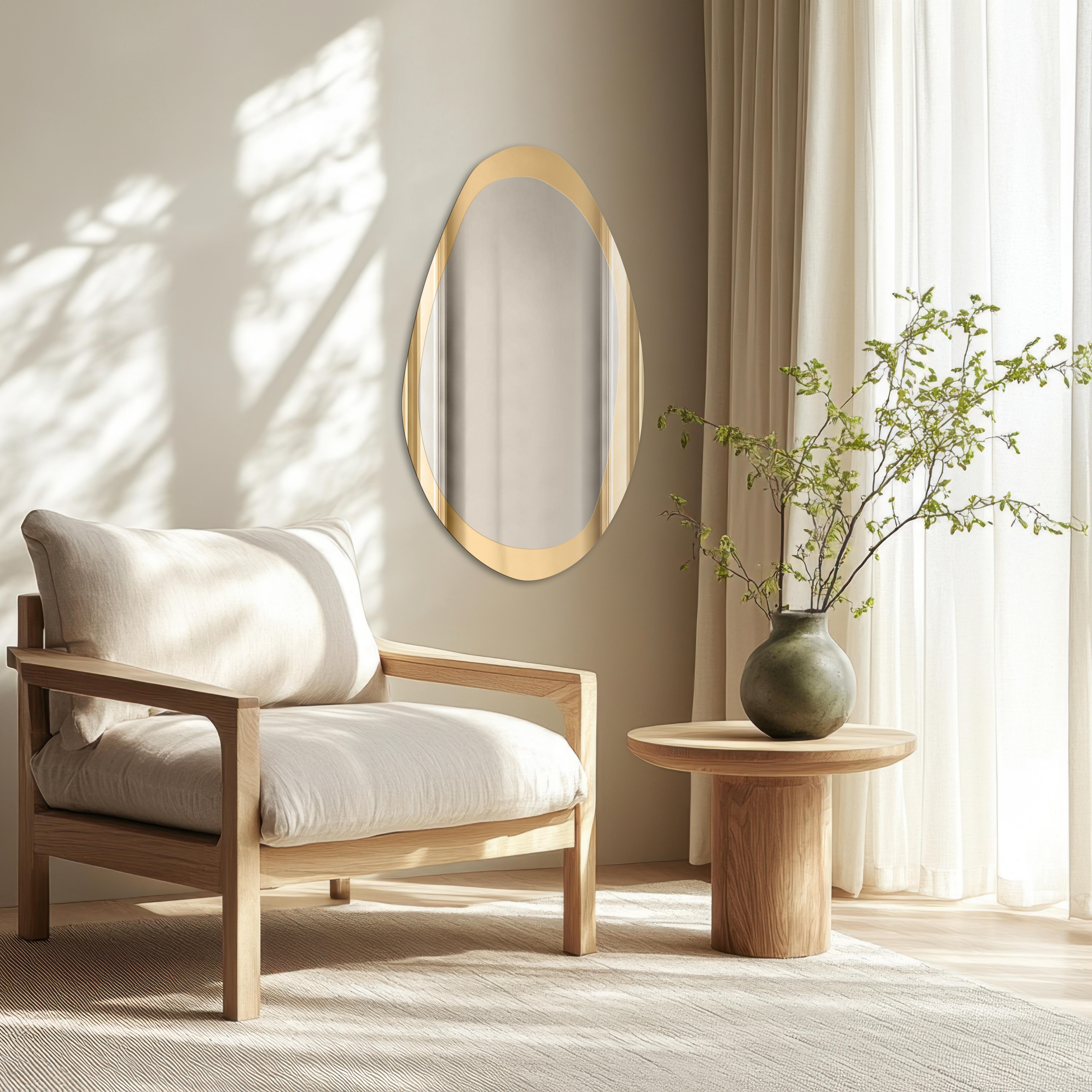 Guarda Giro Gold lustro 65x125 cm złoty/srebrny TOS-GIR-GOLD-65x125