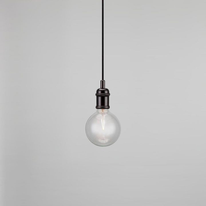 Nordlux Avra lampa wisząca 1x60W czarna 84800003