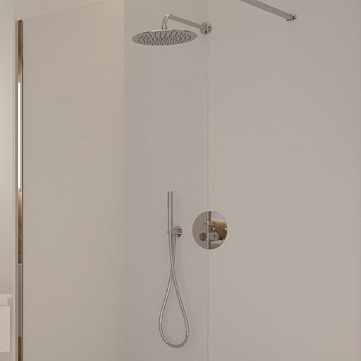 Zestaw Oltens Hamnes bateria podtynkowa z deszczownicą 30 cm Sondera i kompletem prysznicowym Ume chrom 36607100 - Wysyłka w 24h