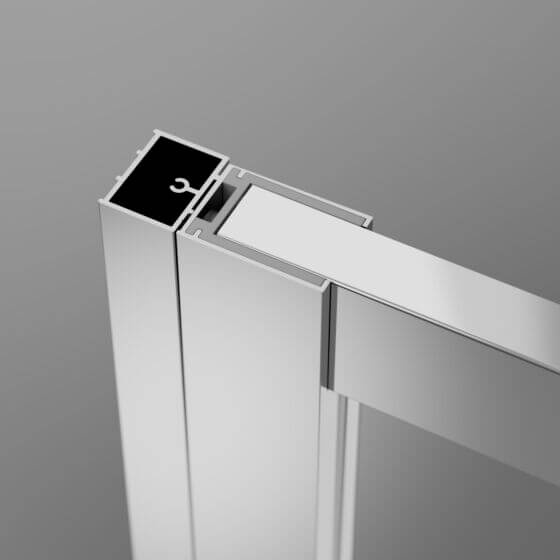 Radaway profil poszerzający chrom P01-276190001