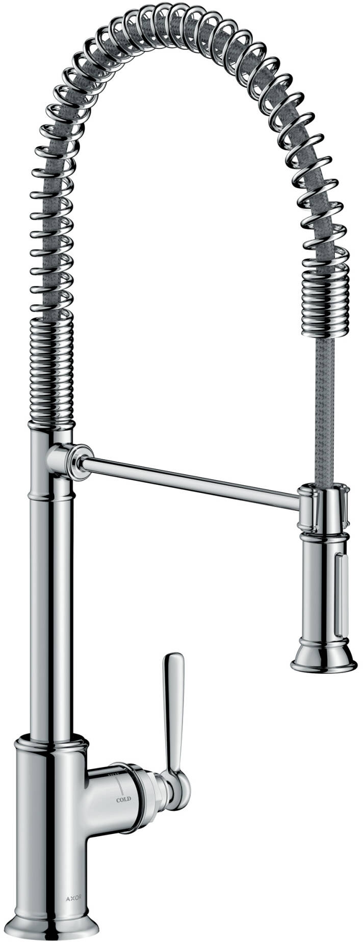 Axor Montreux bateria kuchenna Semi-Pro stojąca stal szlachetna 16582800