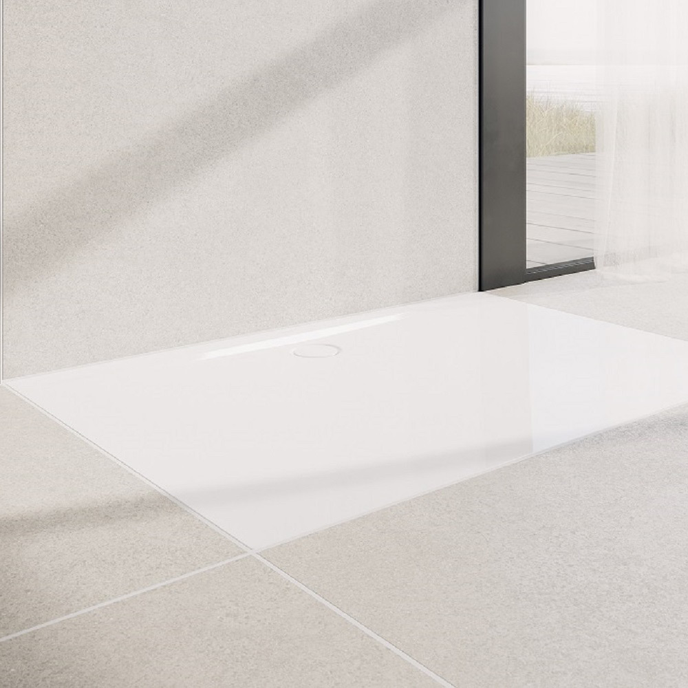 Kaldewei Superplan Zero brodzik 70x160 cm prostokątny z obniżonym nośnikiem ze styropianu model 1594-5 biały 359447980001
