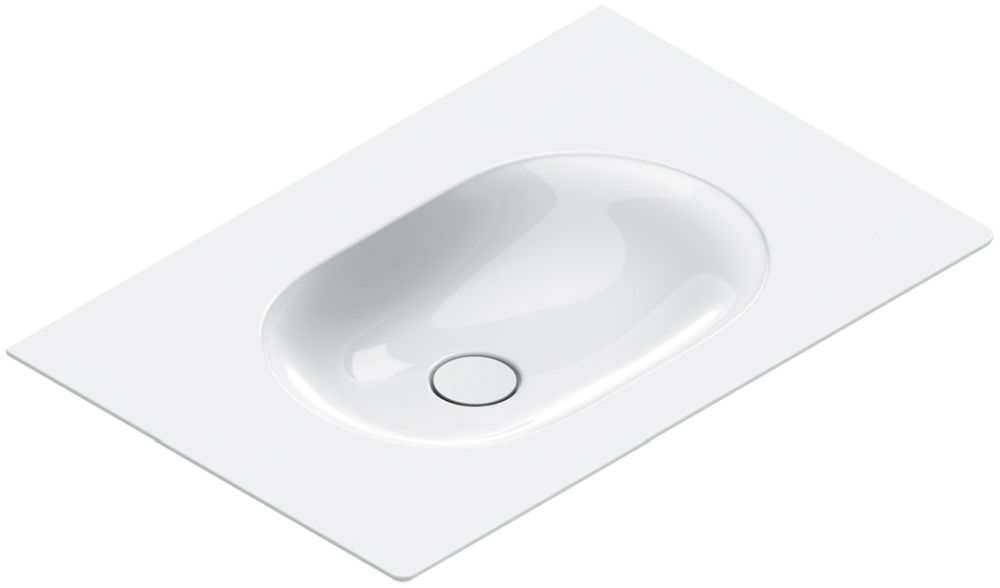 Darmowa Dostawa - Umywalka 60x50 cm prostokątna ścienna-meblowa biała Catalano Sfera 0520610001