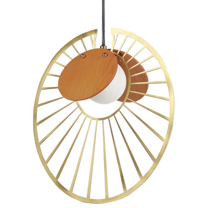Lampa wisząca Bargo Metal Złoty 1 szt.
