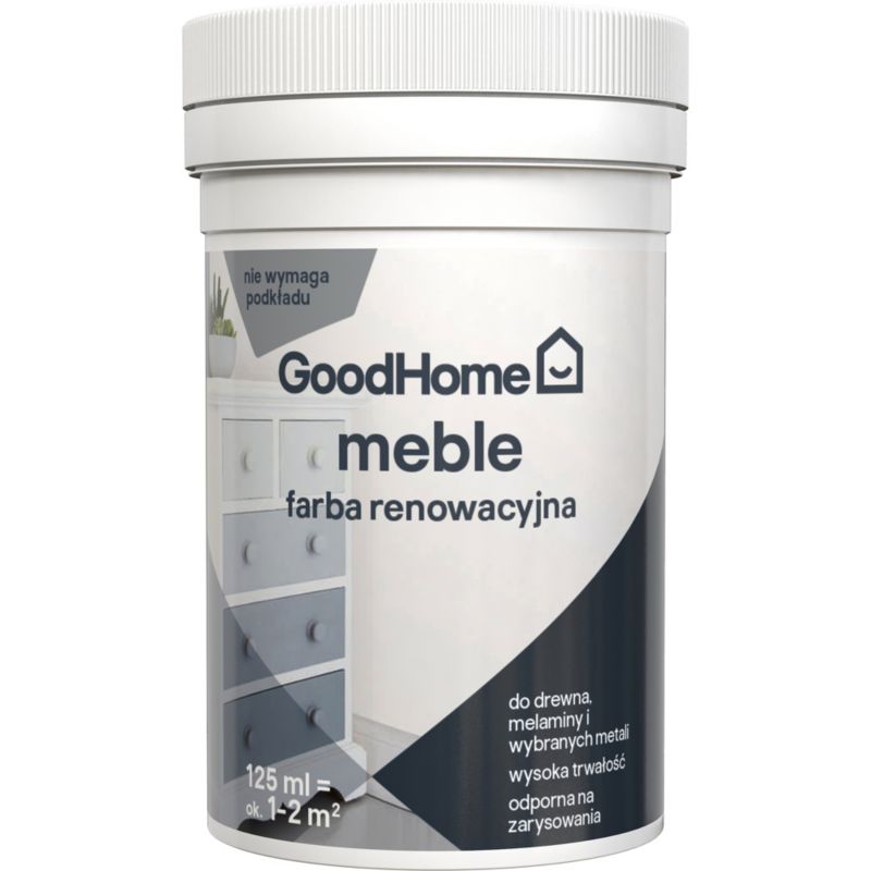 Farba renowacyjna do mebli GoodHome Reno longford mat 125 ml