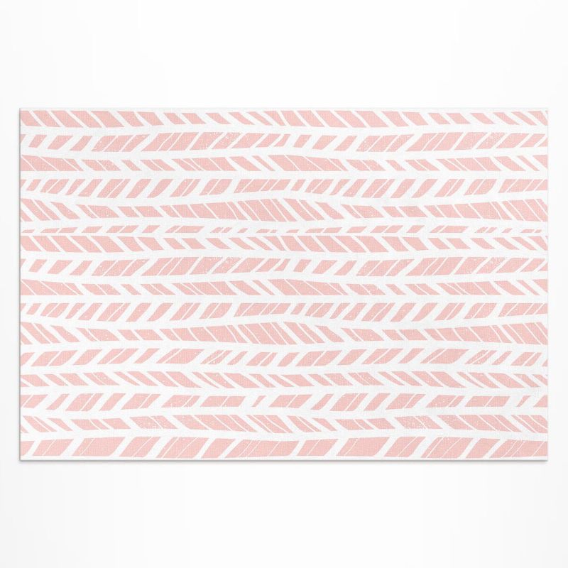 Dywan Winylowy Z Nadrukiem Wallfluent 150x225 cm Indiański wzór pastele boho 1 szt.