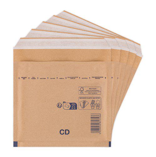 Koperty bąbelkowe NEOPAK VP CD Brązowe 200 szt.