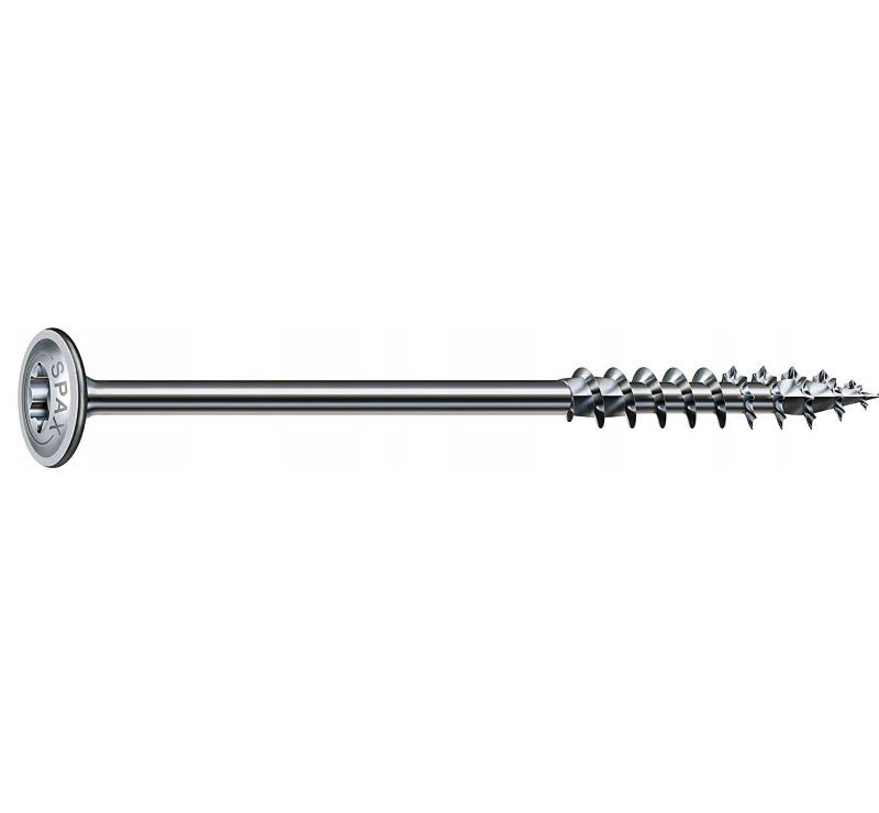 Wkręty ciesielskie SPAX do drewna 8x240mm łeb talerzowy, WIROX 50szt.