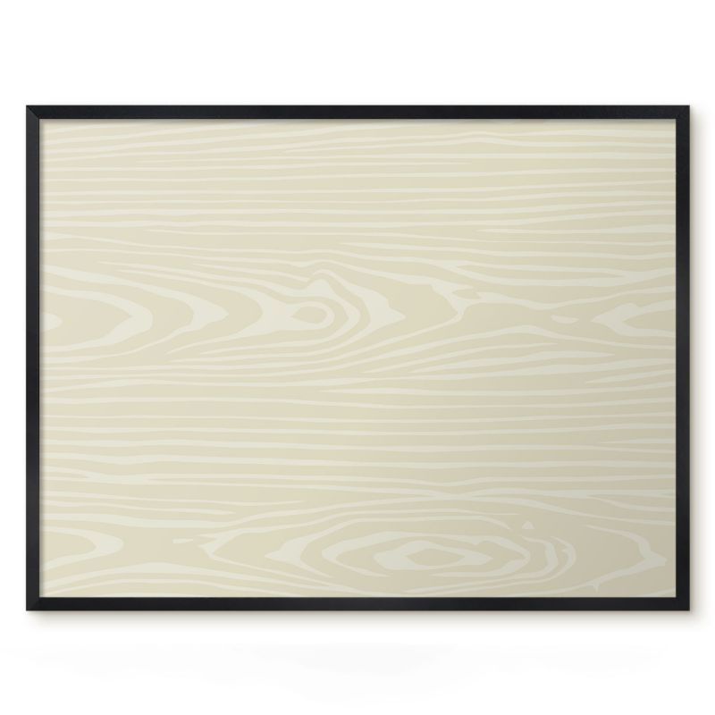Tablica Magnetyczna Do Biura Tulup 80x60 cm Beżowe usłoje - Czarna rama Do salonu, sypialni 1 szt.