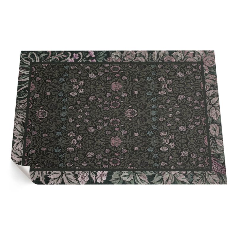 Dywan Winylowy Zewnętrzny ArtPrintCave 80x120 cm Kwiatowe ornament William Morris 1 szt.