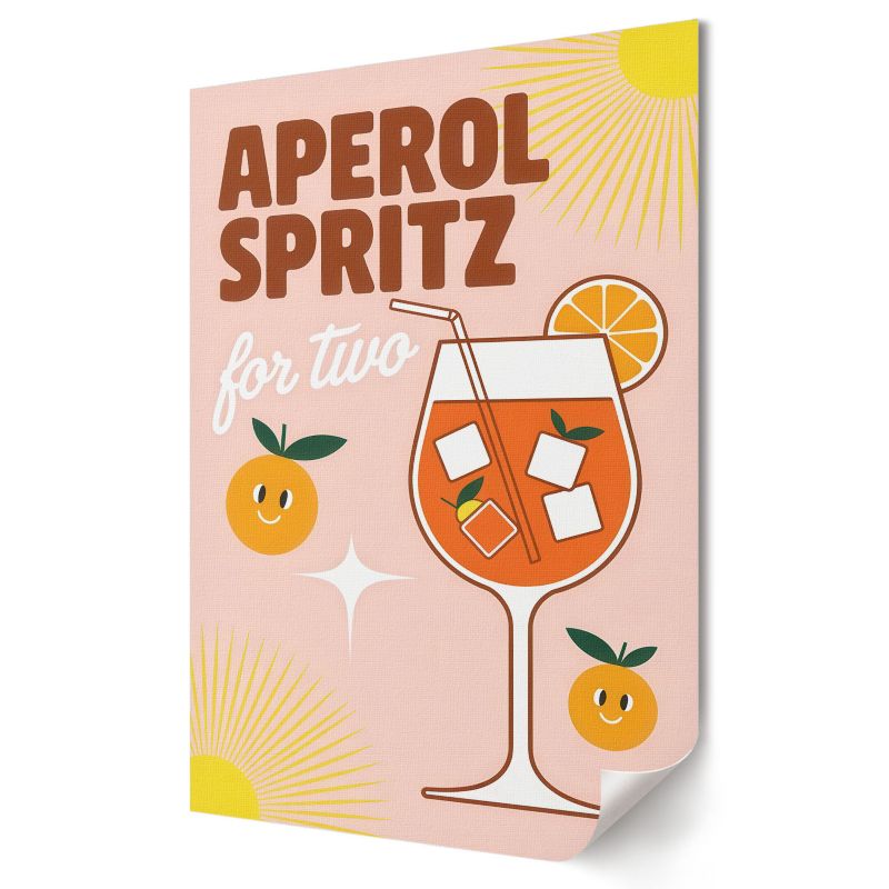 Plakat canvas Wallfluent Format A4 Aperol Spritz Studio Mono Atelier 1 szt.