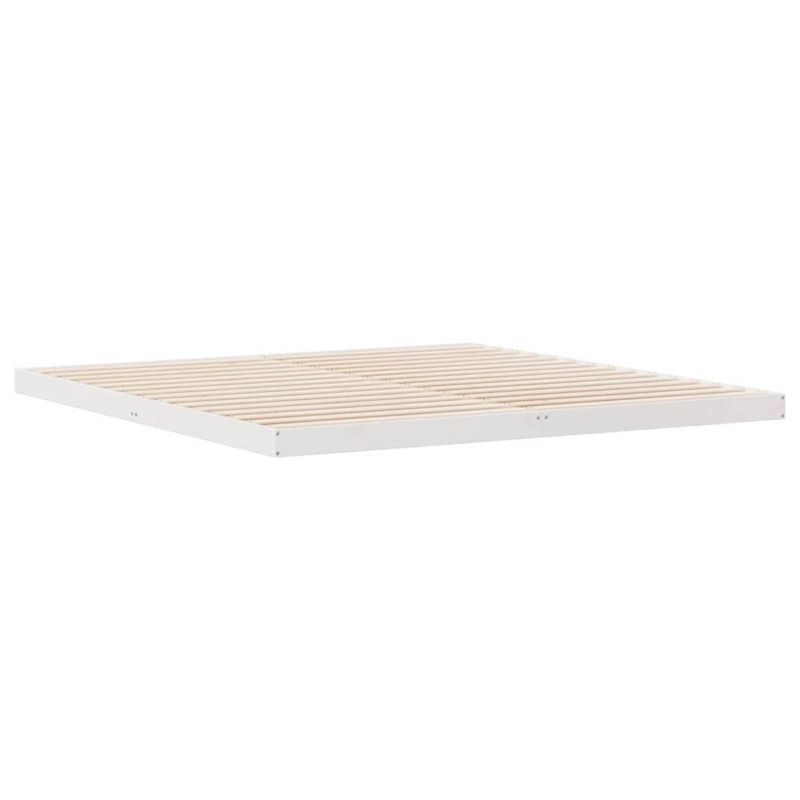 Rama łóżka WaszeMeble 200x220 cm Biały sosna WM-869759 1 szt.