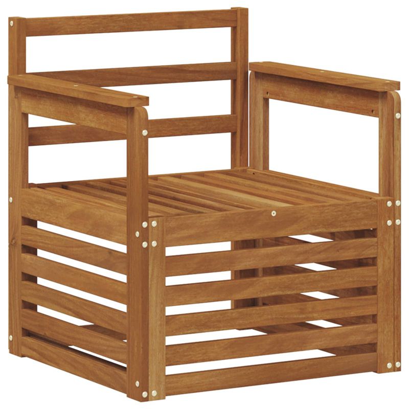 Sofa ogrodowa WaszeMeble z akacji brązowa WM-3436339 1 szt.