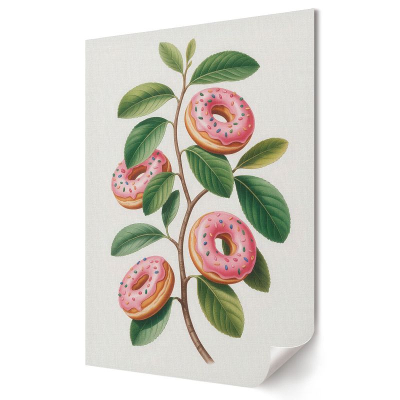 Plakat Wallfluent Format A3 Pączki gałązka Studio Mono Atelier 1 szt.