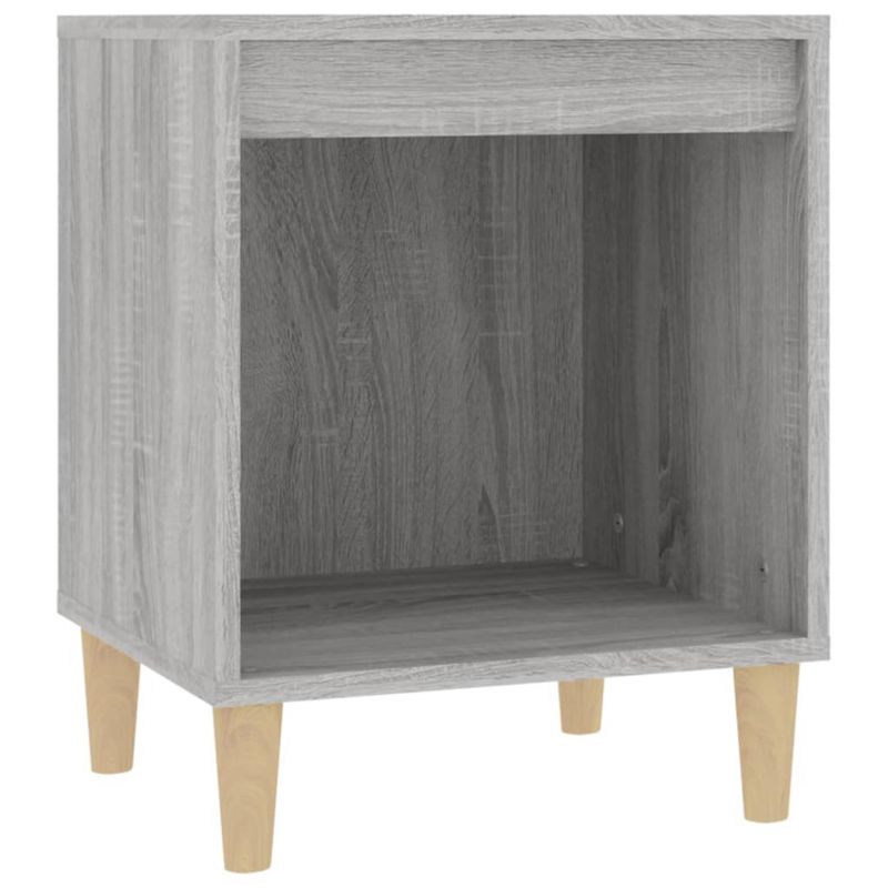 Stolik nocny WaszeMeble szary dąb sonoma WM-821870 1 szt.