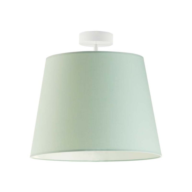 Lampa wisząca Volta Light Factory żyrandol plafon z abażurem stożek Miętowy COSMO 1szt.