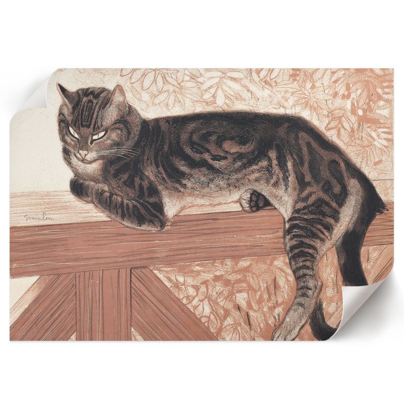 Plakat ArtPrintCave 84x59,5 cm Kotka na balustradzie Théophile Steinlen 1 szt.