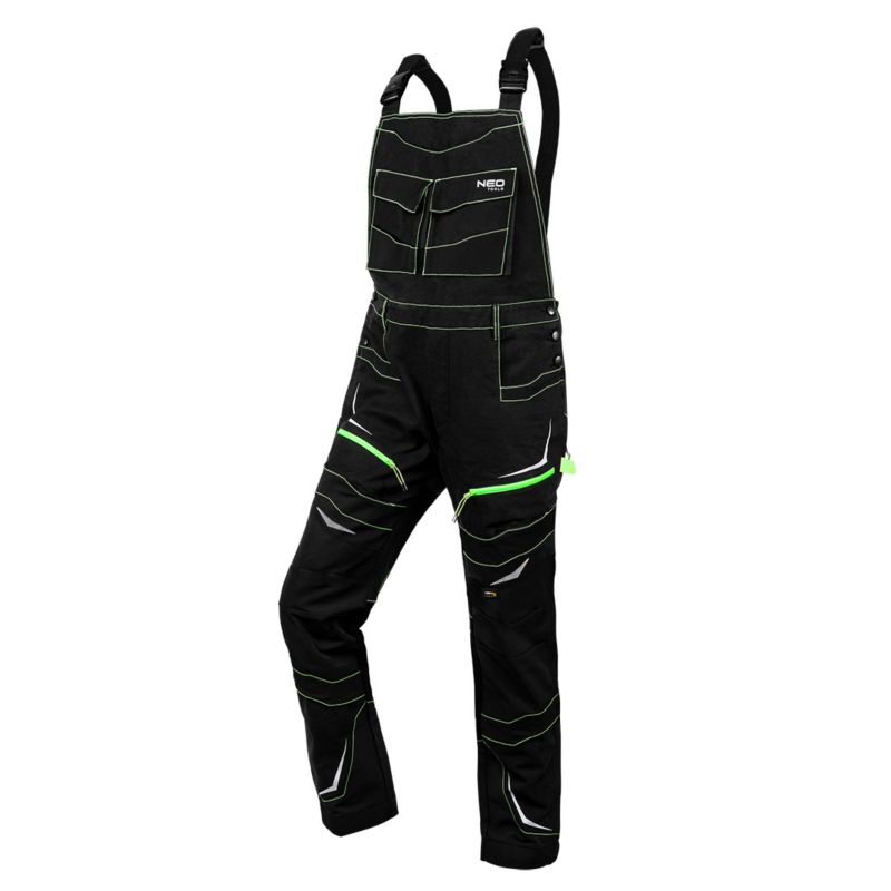 Ogrodniczki robocze unisex NEO TOOLS XL czarne 1 szt.
