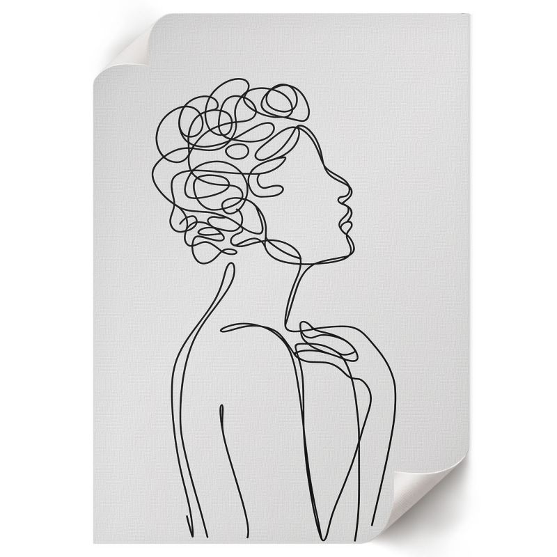 Plakat Do Salonu ArtPrintCave 42x59,5 cm Lineart kobiety Studio 49 1 szt.