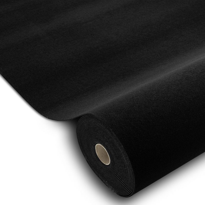 Dywan RugsX 200x580 cm czarny 113724 1 szt.