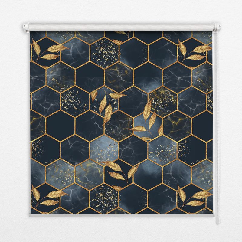 Roleta Przepuszczające Światło Tulup 60x140 cm Plastry Miodu Montaż do ściany/sufitu 1 szt.
