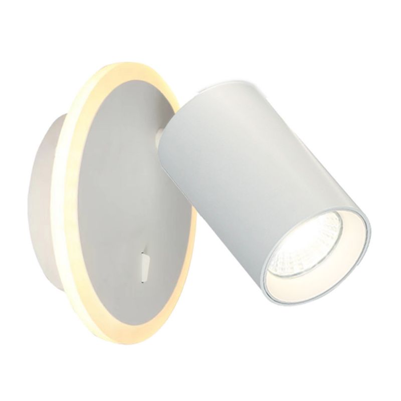 Spot reflektor natynkowy Light Prestige PARMA biały 2xGU10x5W wym:14x14x14cm IP20 -1 szt.
