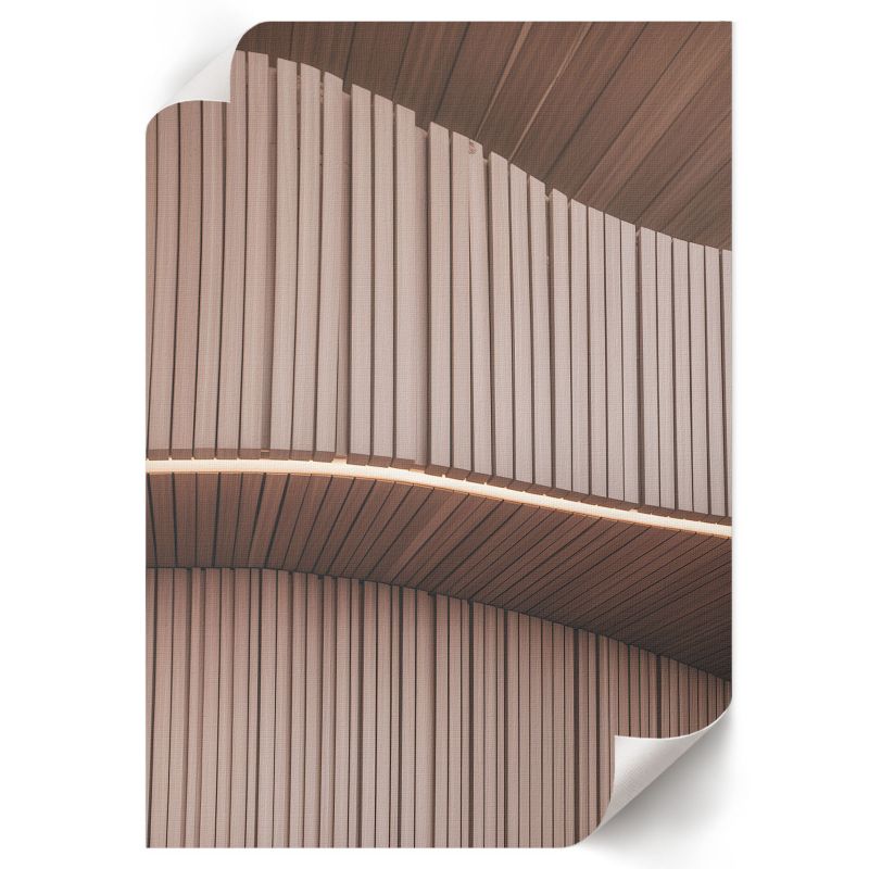 Plakat Na Ścianę ArtPrintCave 21x29,7 cm Drewniane panele Soft Structure 1 szt.