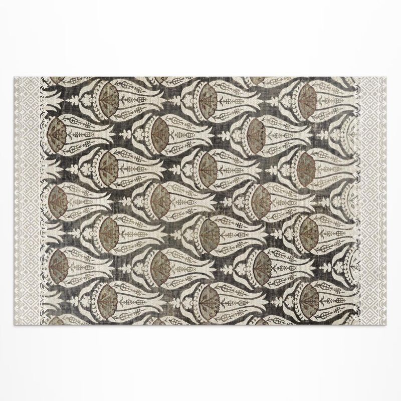 Winylowy Chodnik Zewnętrzny Wallfluent 120x180 cm Kwiatowe dzbanki William Morris 1 szt.