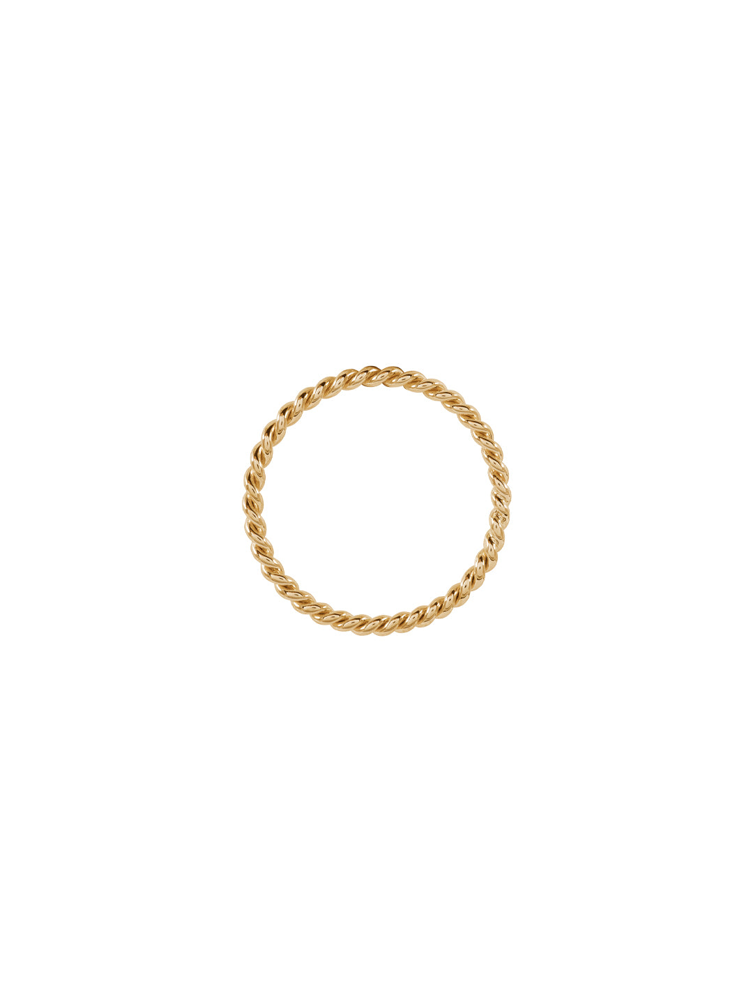 Ring - pierścionek o skręconym splocie, 15