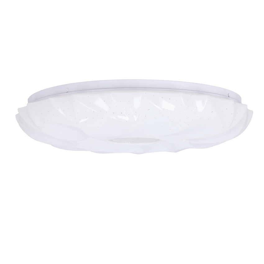Biały plafon sufitowy LED 24W do salonu Cake 39 cm 4000K