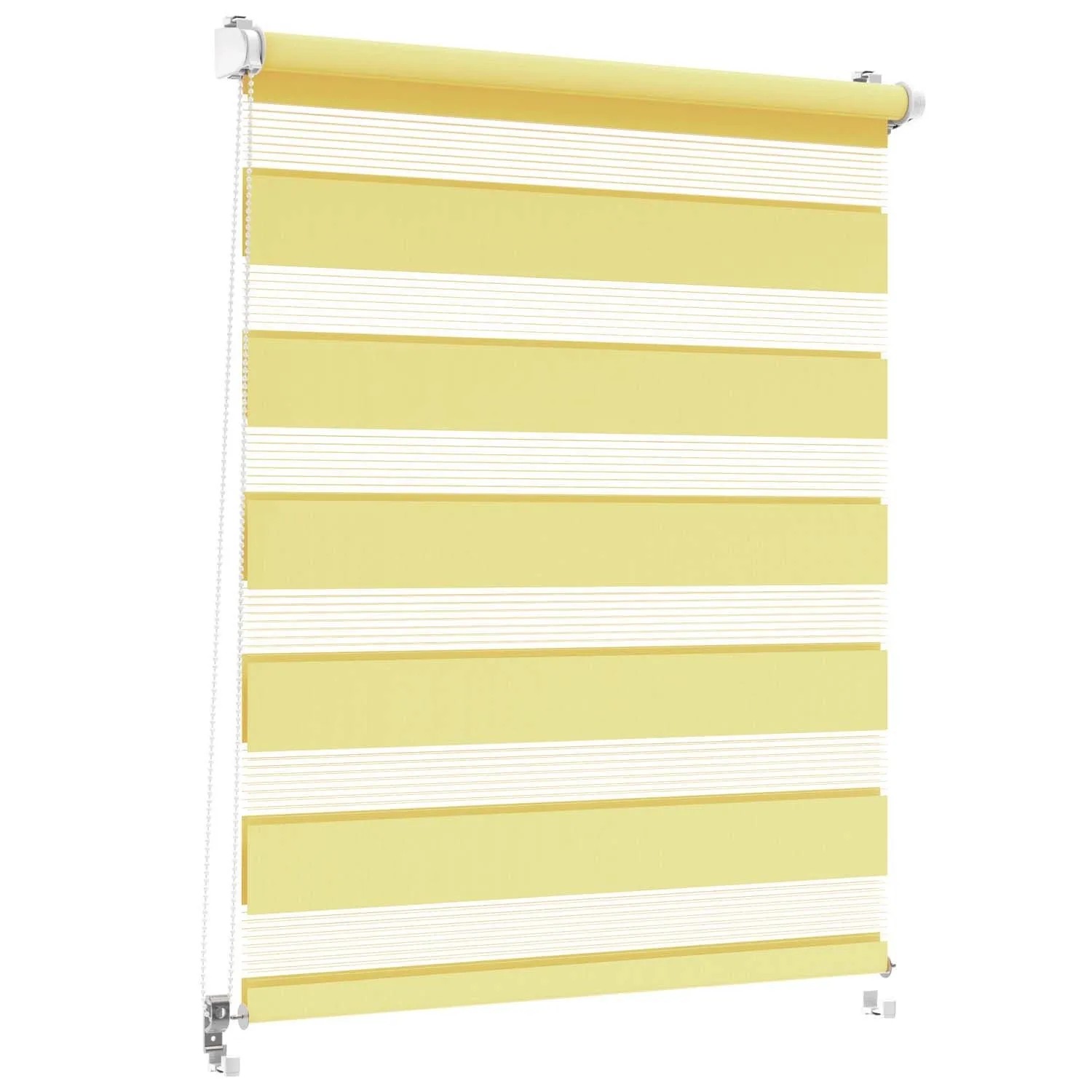 Mini roleta CLASSIC Dzień/Noc żółta 83,5 x 215 cm