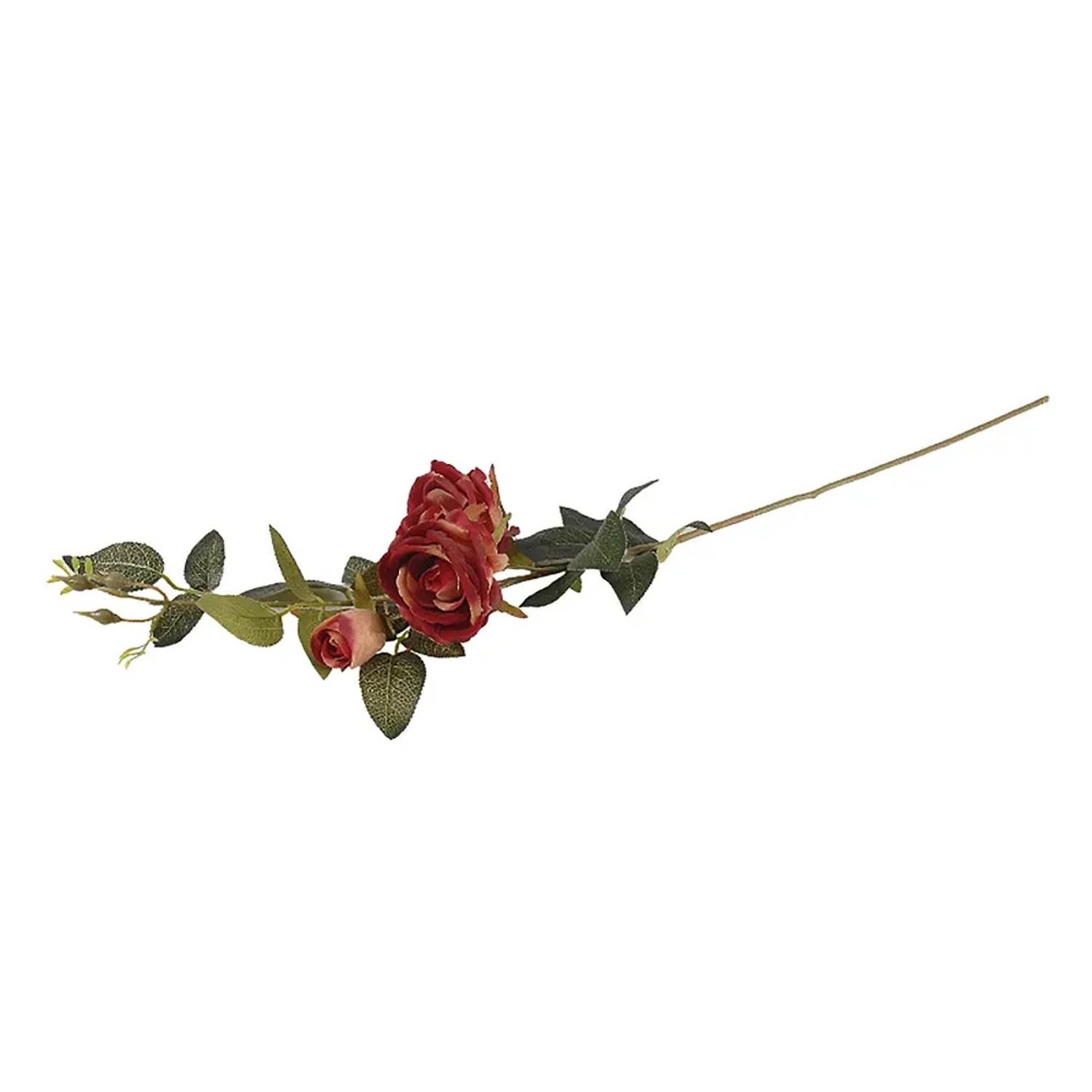 Gałązka sztuczna ozdobna Róża 95 cm